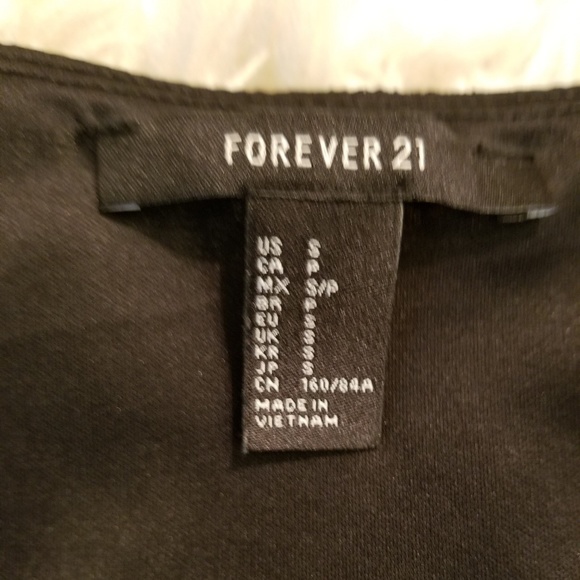 Forever 21 Black Lace Mini Dress - Picture 7 of 7